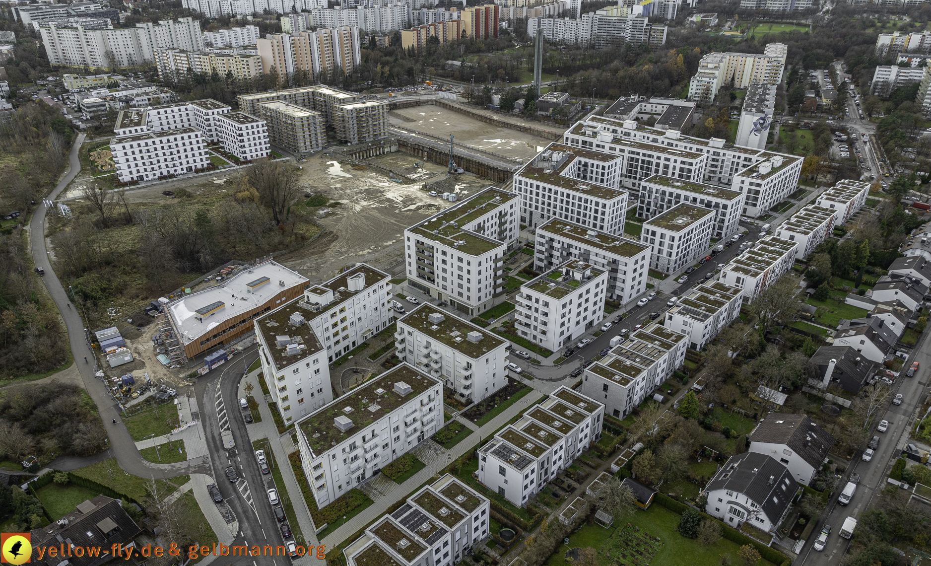  26.11.2024 - Alexisquartier-DEMOS Baustelle in Neuperlach