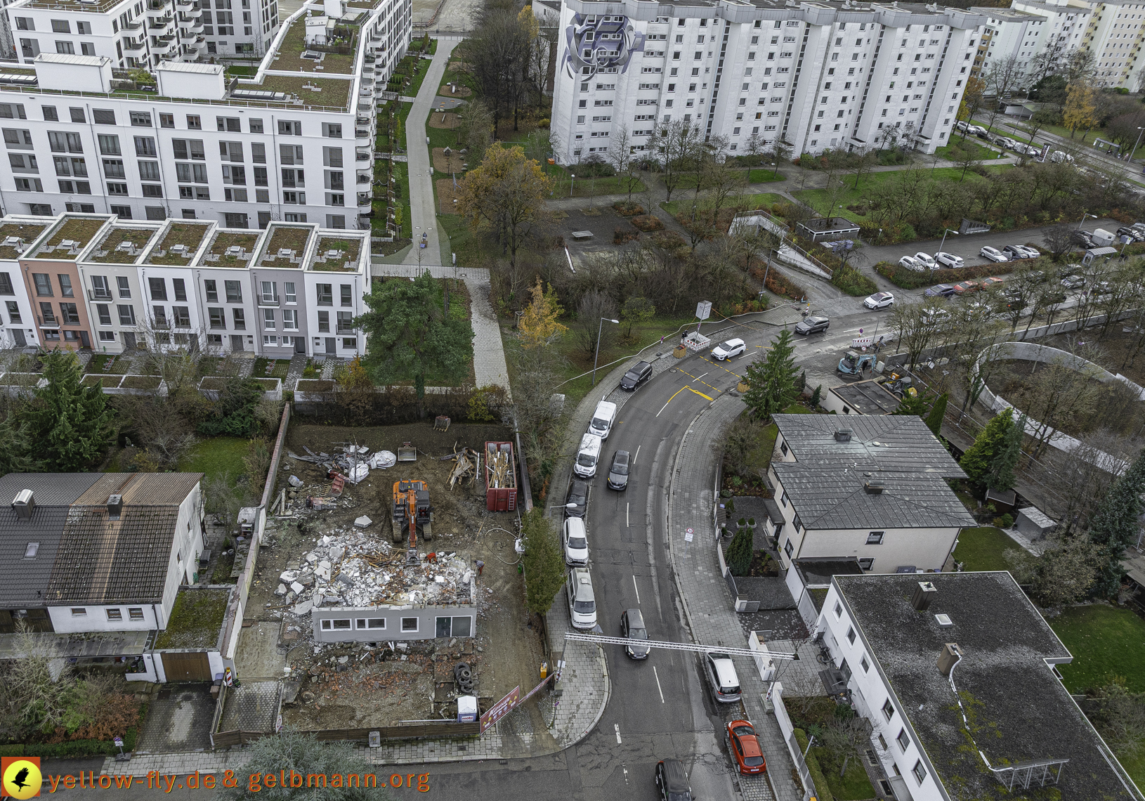  26.11.2024 - Alexisquartier-DEMOS Baustelle in Neuperlach