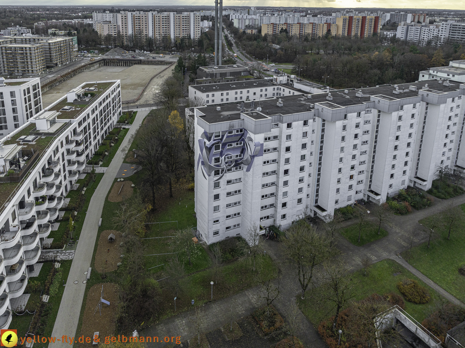  26.11.2024 - Alexisquartier-DEMOS Baustelle in Neuperlach