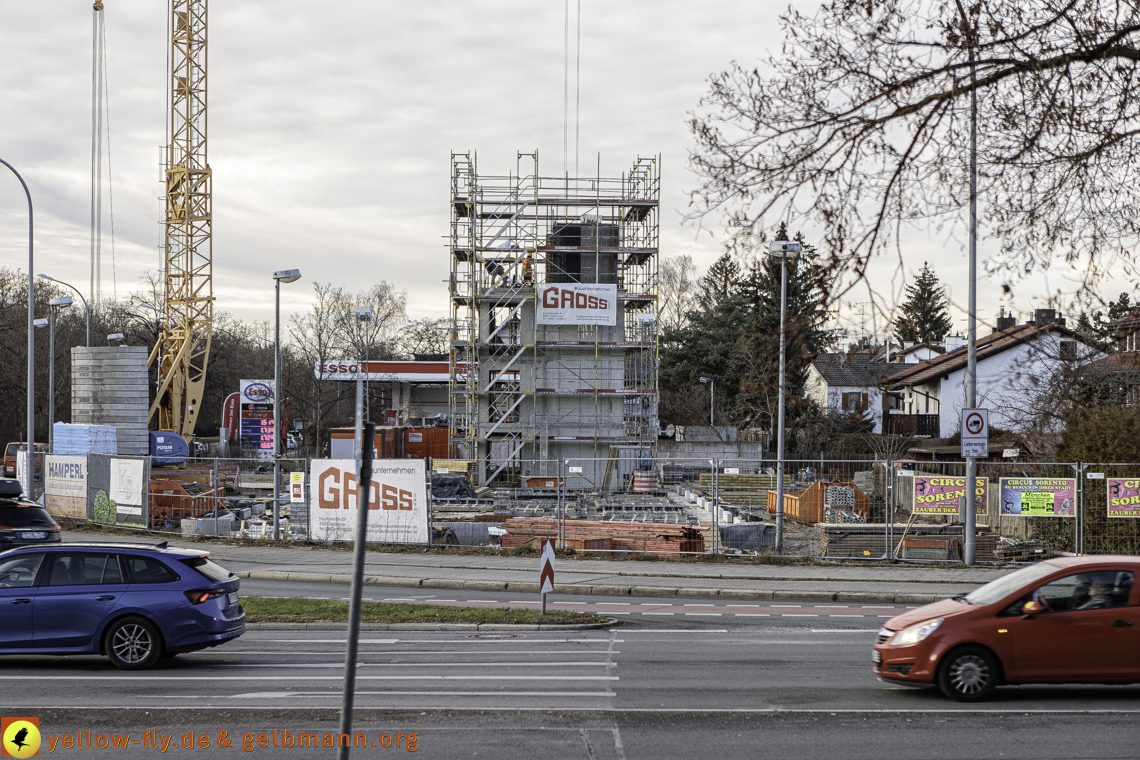 05.12.2024 - Monaco Baustelle in der Heinrich-Wielandstraße in Neuperlach