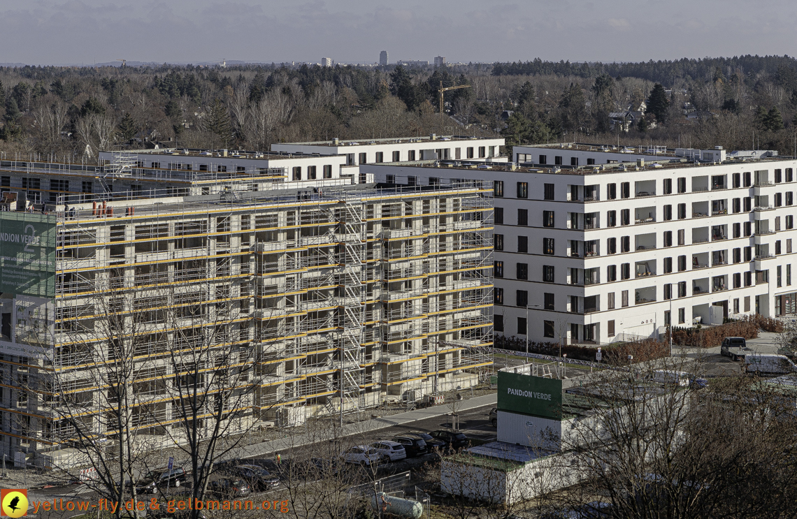 27.12.2024 - Baustelle Alexisquartier und Pandion Verde in Neuperlach