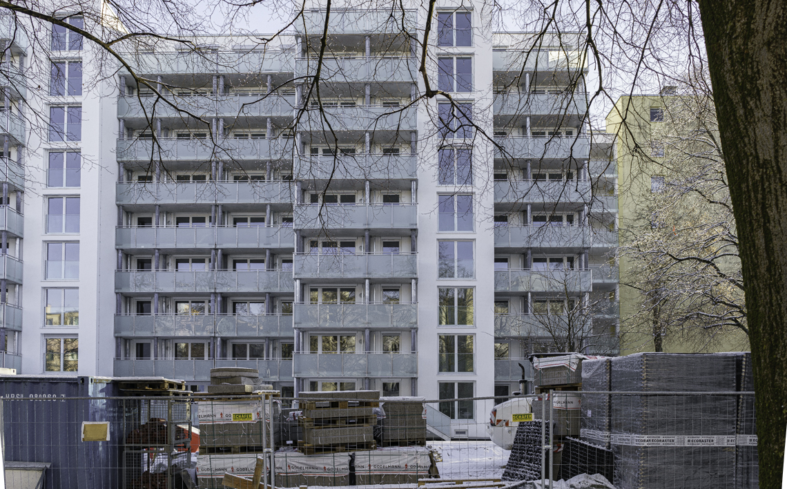 05.01.2025 - Groß-Baustelle an der Kurt-Eisner-Straße in Neuperlach