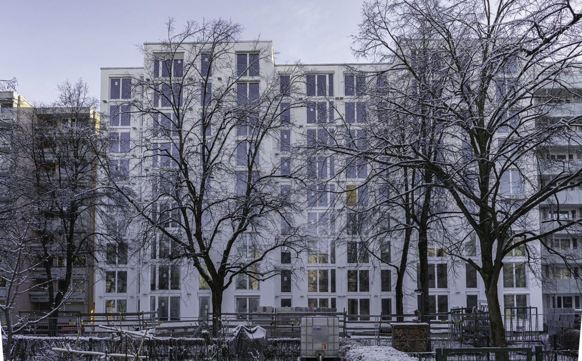 05.01.2025 - Groß-Baustelle an der Kurt-Eisner-Straße in Neuperlach