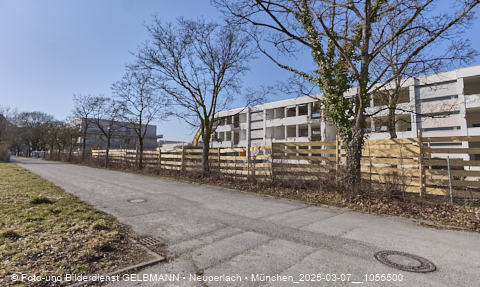 07.03.2025 - Baustelle zur Grundschule am Karl-Marx-Ring in Neuperlach