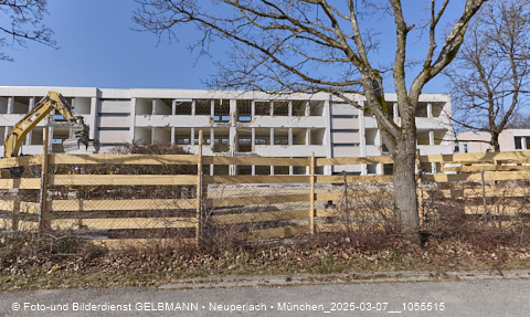 07.03.2025 - Baustelle zur Grundschule am Karl-Marx-Ring in Neuperlach