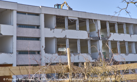 07.03.2025 - Baustelle zur Grundschule am Karl-Marx-Ring in Neuperlach