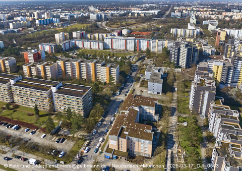 17.03.2025 - Marx-Zentrum, Studentenwohnheim, Wohnanlage Karl-Marx-Ring 52-62, KMR 53-57c Umgebung