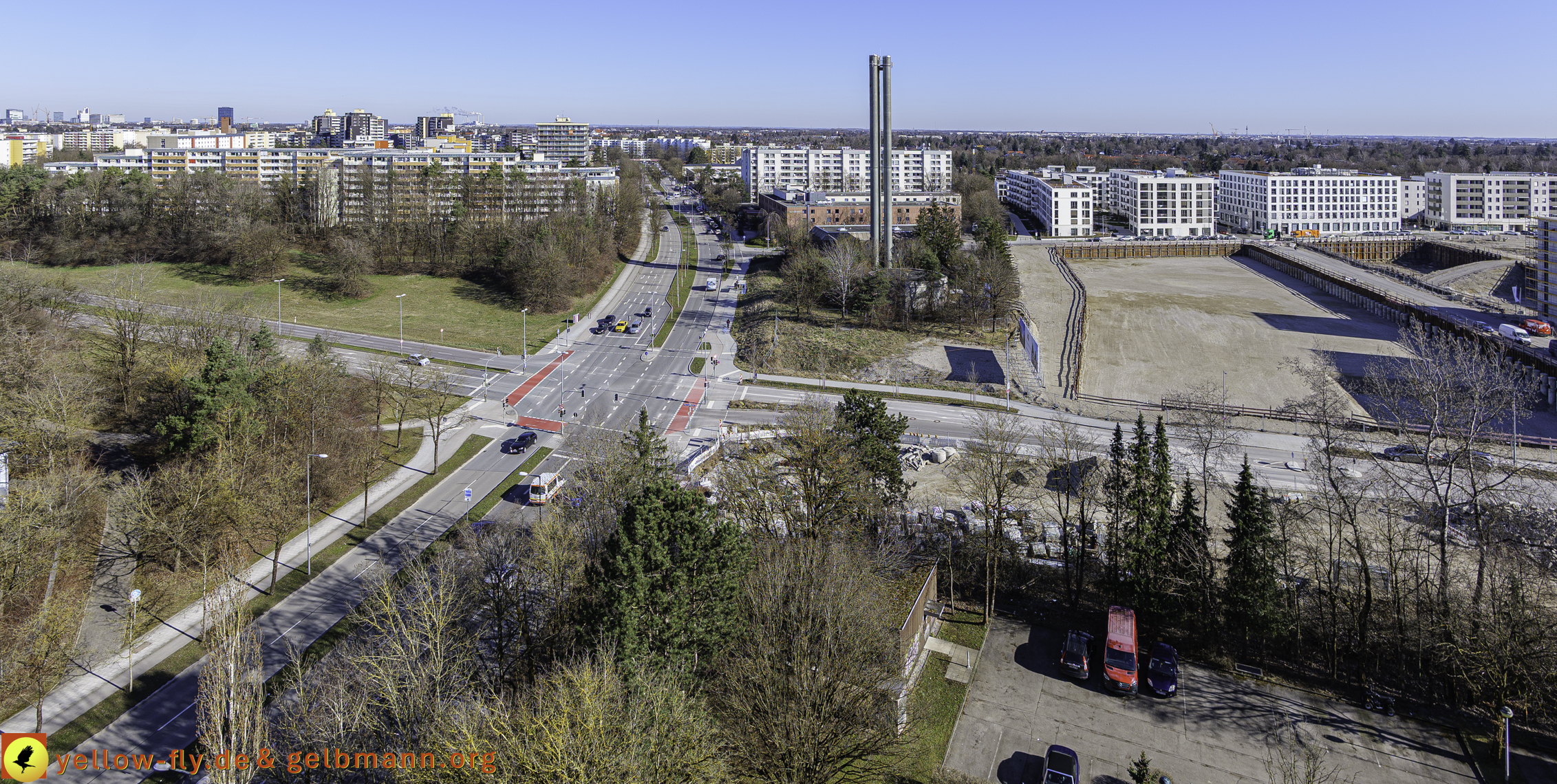 18.03.2025 - Alexisquartier am Karl-Marx-Ring und Marx-Zentrum in Neuperlach