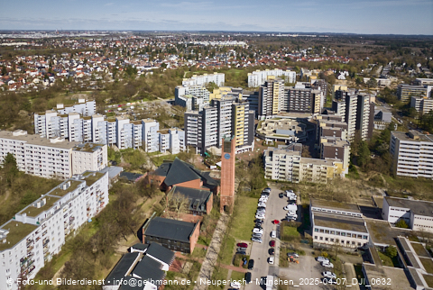 07.04.2025 - Münchner Wohnen am Karl-Marx-Ring 11-21 in Neuperlach