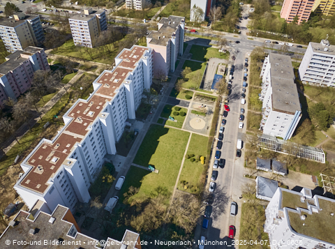 07.04.2025 - Münchner Wohnen am Karl-Marx-Ring 11-21 in Neuperlach