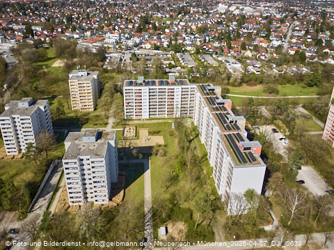 07.04.2025 - Münchner Wohnen am Karl-Marx-Ring 11-21 in Neuperlach