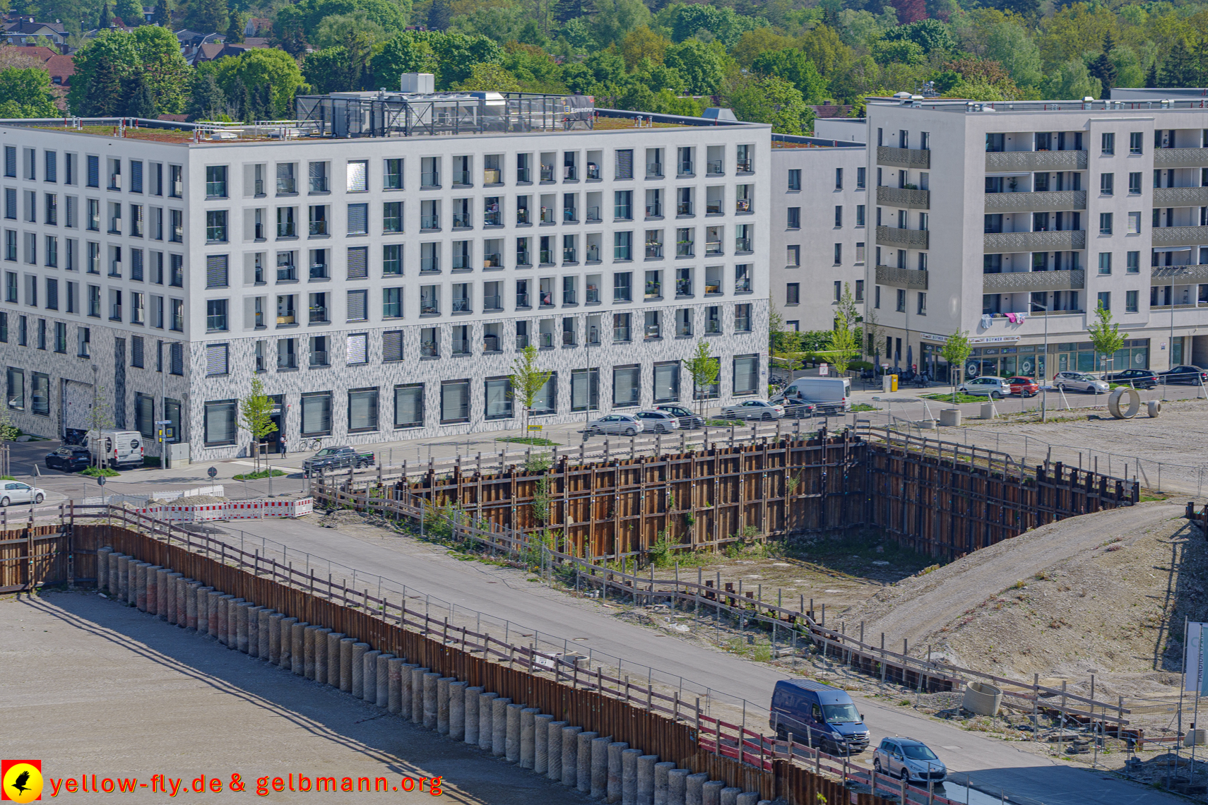 28.04.2025 - DEMOS-Baustelle und BayernHeim-Baustelle Alexisquartier
