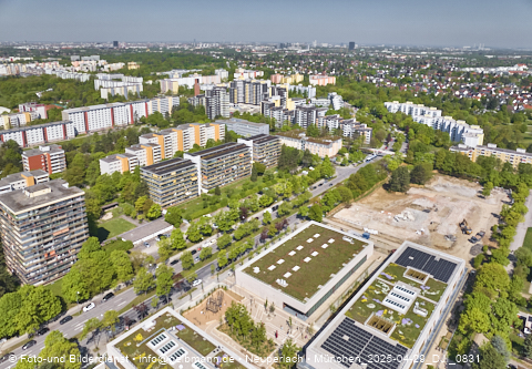 29.04.2025 - Marx-Zentrum, Studentenwohnheim, Wohnanlage Karl-Marx-Ring 52-62, KMR 53-57c Umgebung