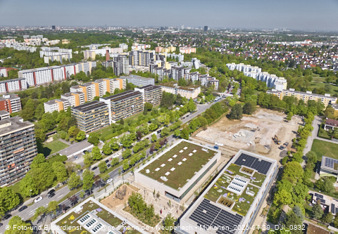 29.04.2025 - Marx-Zentrum, Studentenwohnheim, Wohnanlage Karl-Marx-Ring 52-62, KMR 53-57c Umgebung