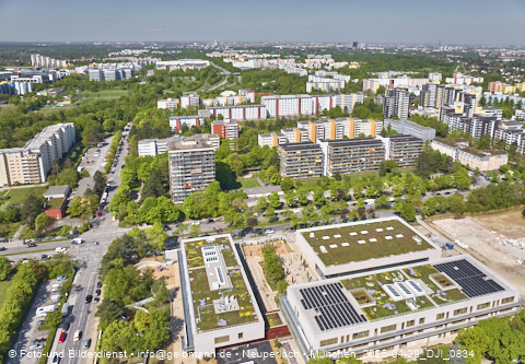 29.04.2025 - Marx-Zentrum, Studentenwohnheim, Wohnanlage Karl-Marx-Ring 52-62, KMR 53-57c Umgebung