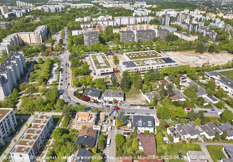 29.04.2025 - Marx-Zentrum, Studentenwohnheim, Wohnanlage Karl-Marx-Ring 52-62, KMR 53-57c Umgebung