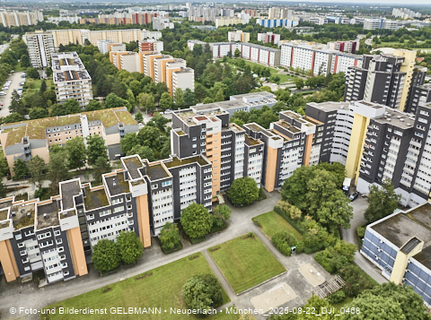 22.08.2025 - Marx-Zentrum und Karl-Marx-Ring 52-62 in Neuperlach