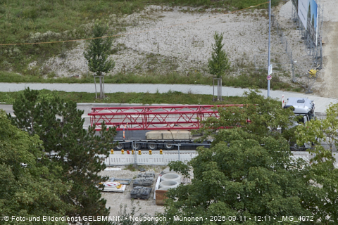 Baustelle Alexisquartier und BayernHeim in Neuperlach