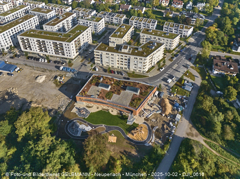 02.10.2025 - Baustelle BayernHeim und DEMOS im Alexisquartier
