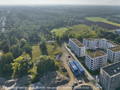 02.10.2025 - Baustelle BayernHeim und DEMOS im Alexisquartier