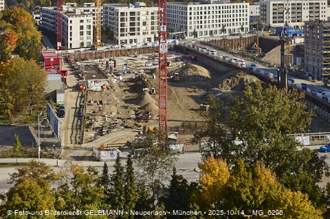 15.10.2025 - Baustelle auf dem Alexisquartier -BayernHeim und DEMOS