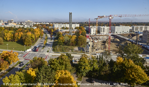 15.10.2025 - Baustelle auf dem Alexisquartier -BayernHeim und DEMOS