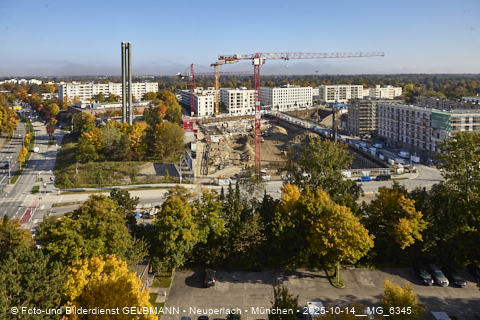 15.10.2025 - Baustelle auf dem Alexisquartier -BayernHeim und DEMOS