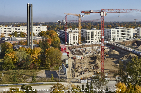 15.10.2025 - Baustelle auf dem Alexisquartier -BayernHeim und DEMOS