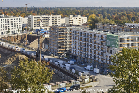 15.10.2025 - Baustelle auf dem Alexisquartier -BayernHeim und DEMOS