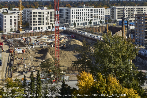 15.10.2025 - Baustelle auf dem Alexisquartier -BayernHeim und DEMOS