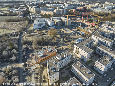 28.11.2025 - Baustelle Alexisquartier mit DEMOS und BayernHeim in Neuperlach