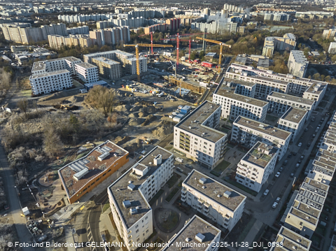 28.11.2025 - Baustelle Alexisquartier mit DEMOS und BayernHeim in Neuperlach