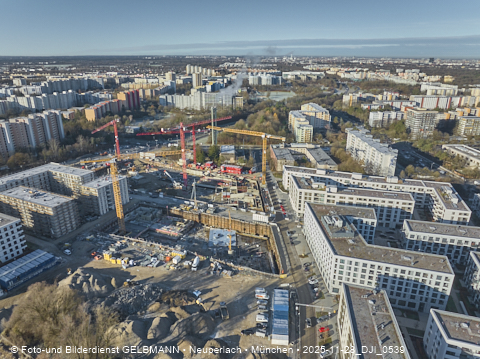 28.11.2025 - Baustelle Alexisquartier mit DEMOS und BayernHeim in Neuperlach