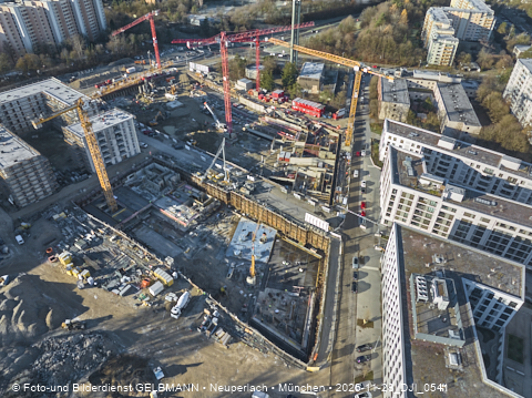28.11.2025 - Baustelle Alexisquartier mit DEMOS und BayernHeim in Neuperlach