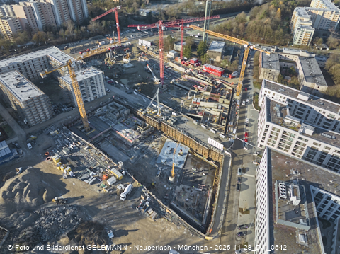 28.11.2025 - Baustelle Alexisquartier mit DEMOS und BayernHeim in Neuperlach