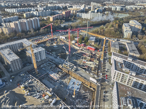28.11.2025 - Baustelle Alexisquartier mit DEMOS und BayernHeim in Neuperlach