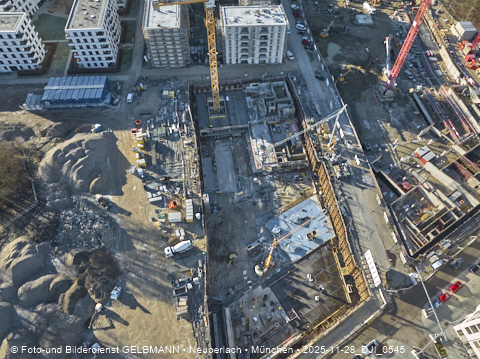 28.11.2025 - Baustelle Alexisquartier mit DEMOS und BayernHeim in Neuperlach