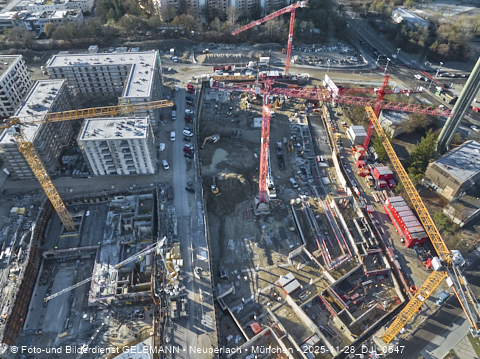 28.11.2025 - Baustelle Alexisquartier mit DEMOS und BayernHeim in Neuperlach