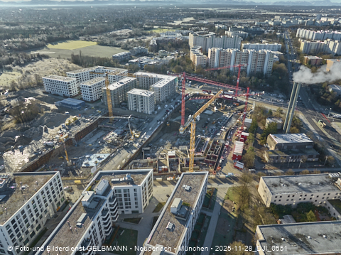 28.11.2025 - Baustelle Alexisquartier mit DEMOS und BayernHeim in Neuperlach