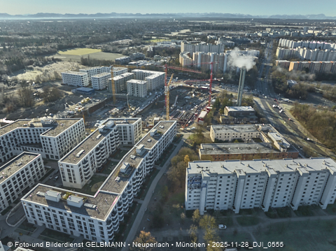 28.11.2025 - Baustelle Alexisquartier mit DEMOS und BayernHeim in Neuperlach