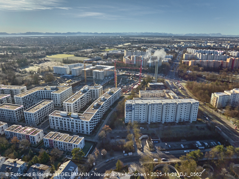 28.11.2025 - Baustelle Alexisquartier mit DEMOS und BayernHeim in Neuperlach